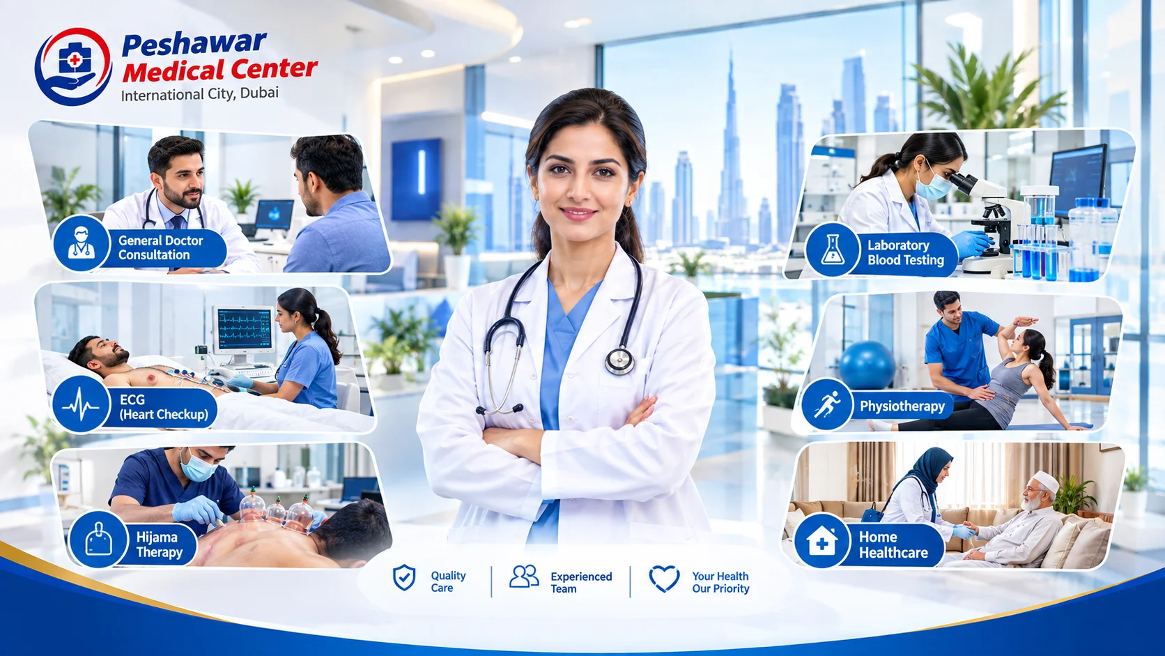 Trusted medical center in Dubai for professional healthcare services