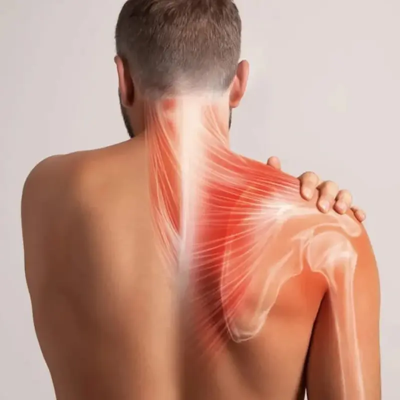 Professional physiotherapy session for back of knee pain and pain below knee treatment