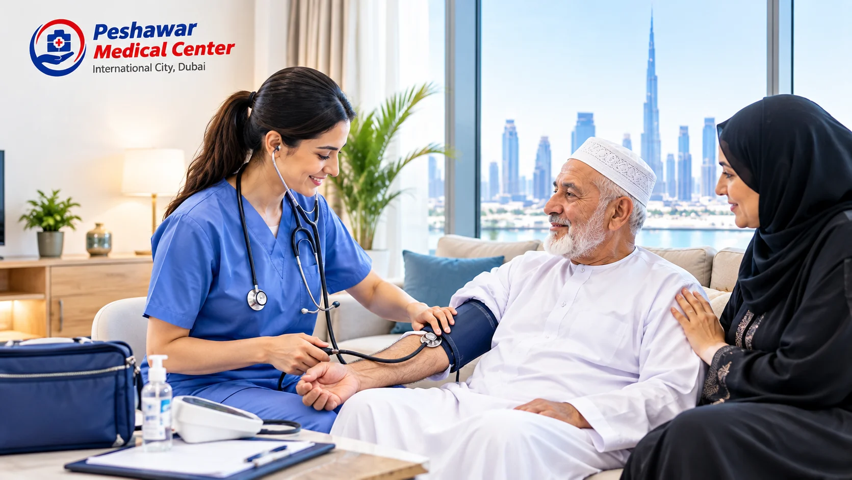 Home healthcare services in Dubai for elderly and recovering patients